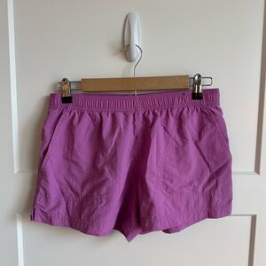 Columbia Women's Purple Athletic Shorts - Small